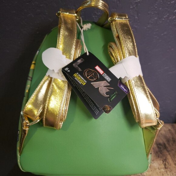 Loungefly Marvel Loki Multiverse Variants Mini Backpack NEW Exclusive main image 4